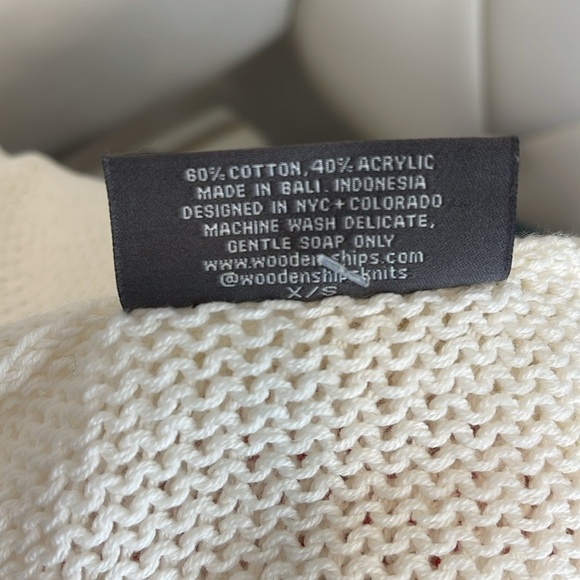 Wooden Ships lips sweater size xs - Picture 3 of 4